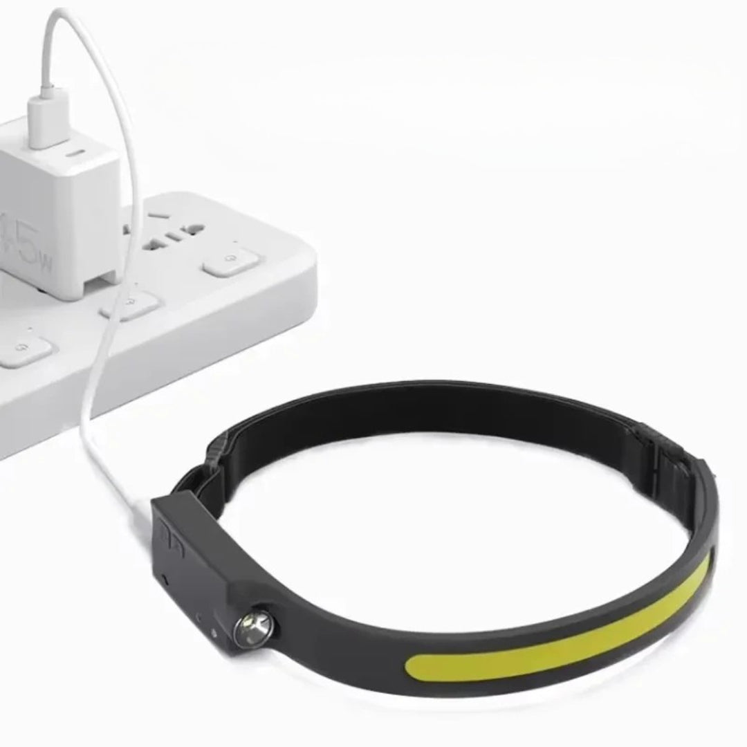 LumiGear™ 350 モーションセンサーヘッドライト | 防水・USB充電式